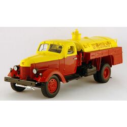 Зис 150 Топливозаправщик ТЗМ-150, (красный / желтый)
