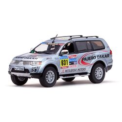 Масштабная модель автомобиля Mitsubishi PAJERO SPORT, 2010 Dakar Rally(1:43)