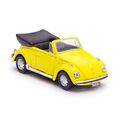 масштабная модель VOLKSWAGEN Beetle Cabrio (open), желтый