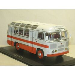 Масштабная модель автобуса ПАЗ-672 1:43