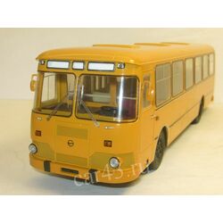 Масштабная модель автобуса ЛИАЗ-677М(1:43)