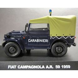 Фиат CAMPAGNOLA Полиция Италии Масштабная модель автомобиля 