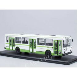 Ликинский автобус 5256 городской (зеленый/белый) 1:43