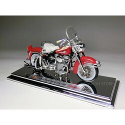 Модель мотоцикла Harley-Davidson FLH Duo Glide , 1962 г.  1:18