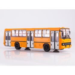 Масштабная модель автобуса Ikarus-260 планетарные двери (охра)(1:43)