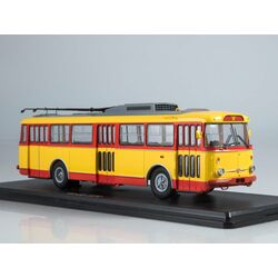 Троллейбус Skoda-9TR (жёлто-красный)