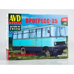 Сборная модель автобус Прогресс-35(КИТ)