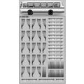 масштабная модель Набор декалей Шторки для ЛАЗ всех моделей (100х140), серый