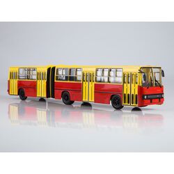 Масштабная модель автобуса Ikarus-280 (красно-жёлтый)(1:43)