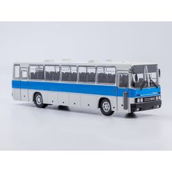 Масштабная модель автобуса Икарус-250.59, синий/белый(1:43)