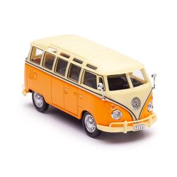 VOLKSWAGEN Samba Bus (бело-оранжевый)