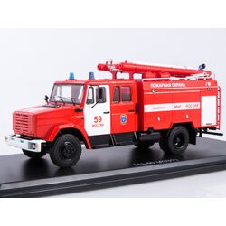 Масштабная модель АЦ-40 (4331) Пожарная автоцистерна