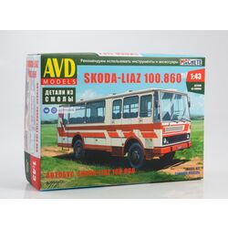 Сборная модель Автобус Skoda-Liaz 100.860