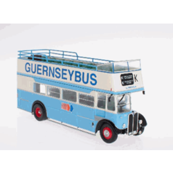 Мастабная модель Автобус AEC Regent III Open Top (1952), GUERNSEY ISLAND