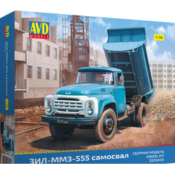 Сборная модель ЗИЛ-ММЗ-555 самосвал