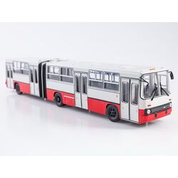Масштабная модель Автобус Икарус-280.64(белый/красный)