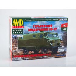 Сборная модель Горьковский внедорожник 66-32