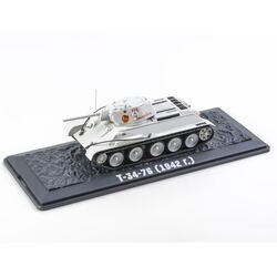Масштабая модель Танк  T-34-76 Гром сражений, Броня отечества Наши Танки №9