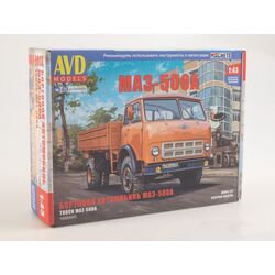Сборная модель МАЗ-500А Бортовой(КИТ)