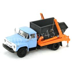 Масштабная модель автомобиля  ЗИЛ-130 Мусоровоз КО-440-1(1:43)