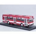 масштабная модель Ликинский автобус 5256 городской (красный/белый)