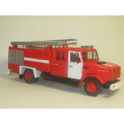 ЗИЛ-4331 АЦ-4.0-40 пожарная Масштабная модель автомобиля 1:43
