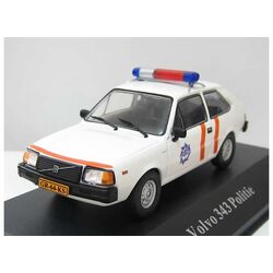 Volvo-343  Полиция Голландии   Полицейские машины мира №62