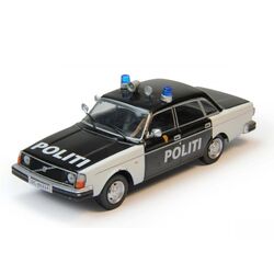 Volvo-244 Полиция Норвегии   Полицейские машины мира №73