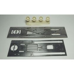 Металлический набор для самостоятельной сборки прицеп МАЗ-83781-012