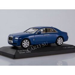 Rolls Royce Ghost, metallic-blue 2009