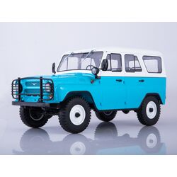 УАЗ-31514  (голубой/белый)