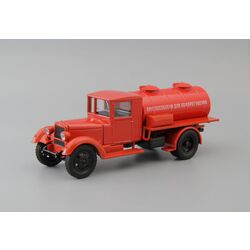 УралЗИС-355 АЦ пожарная автоцистерна,красный