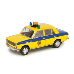 ВАЗ-2101 Жигули ГАИ Милиция 1982 (из к/ф Инспектор ГАИ) желтый с синим