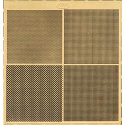 Набор сеток (Ромб, плетёнка, прямоугольник, квадрат), 80x85 мм