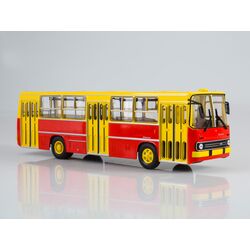 Масштабная модель автобуса Икарус-260 (жёлто-красный)(1:43)