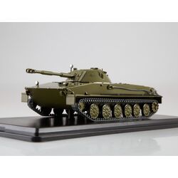 Масштаная модель Плавающий танк ПТ-76